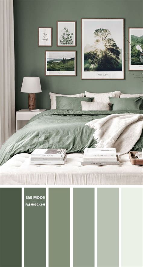 14 Beautiful Bedroom Colour Schemes Sage Green Bedroom Sage Green