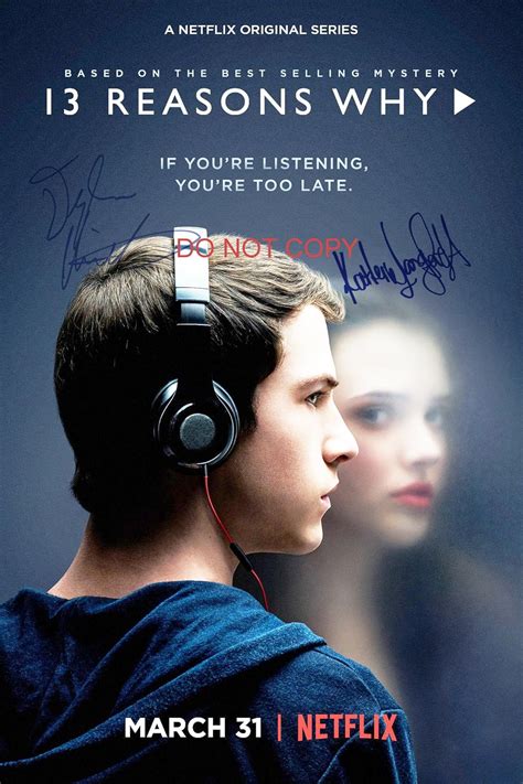 Official 13 Reasons Why Poster Thirteen Reasons Why 5 Of 49 Extra