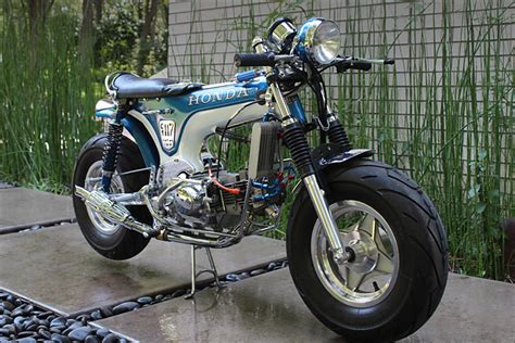 Custom 1970 Honda Ct70 Monkey Bike Cafe Racer Like Honda Grom Gopro