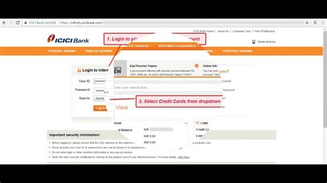 How to make credit card bill payment? How to Convert Credit Card transactions to EMI ICICI ? - YouTube