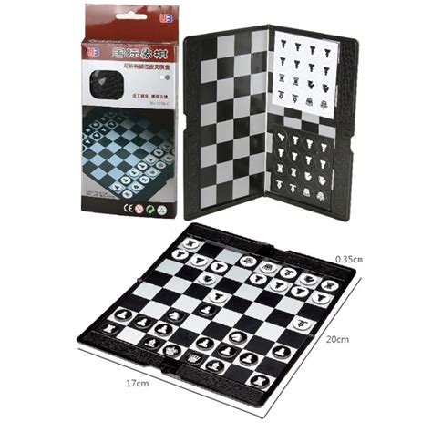 Mini Folding Magnetic Chess Travelling Portable Magnetic Folding Chess