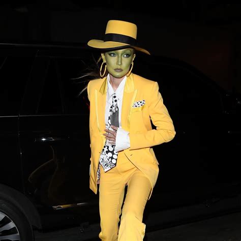 Gigi Hadid Puts A High Fashion Spin On The Mask For Halloween Vogue