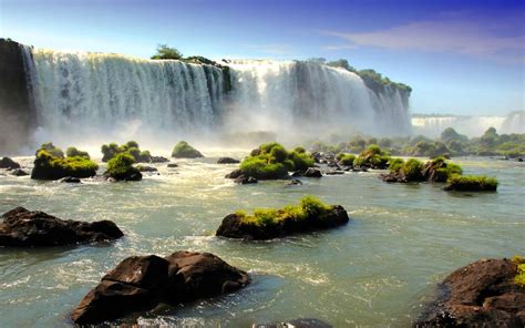 Cataratas Iguazu Waterfall Desktop Background 04765 ...
