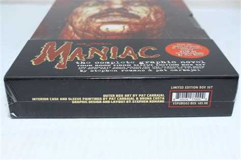 Joe Spinell Is Maniac Complete Graphic Novel Eibon Press And Vinegar Syndrome New Ebay