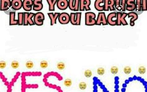 does your crush like you back quiz quotev