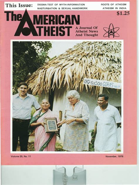 American Atheist Magazine Nov 1978 Atheism God