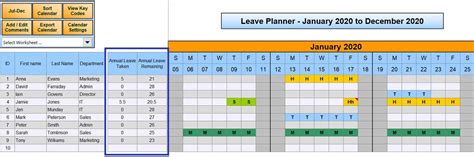 Excel Holiday Planner Template Free Free Printable Templates