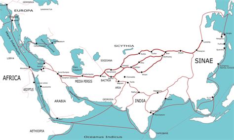 What Is The Silk Road Of Ancient China Chinese History And Map