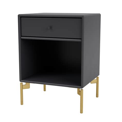 DREAM With Brass Legs Bedside Table Montana