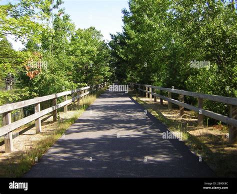 English Photo Of The Nashua River Rail Trail Near Groton School Pond