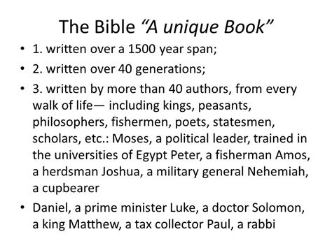 Lesson 1 The Prologue Introduction The Bible Is Like A Puzzle Ppt