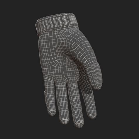 3d Fashion Gloves Hand Turbosquid 1515435