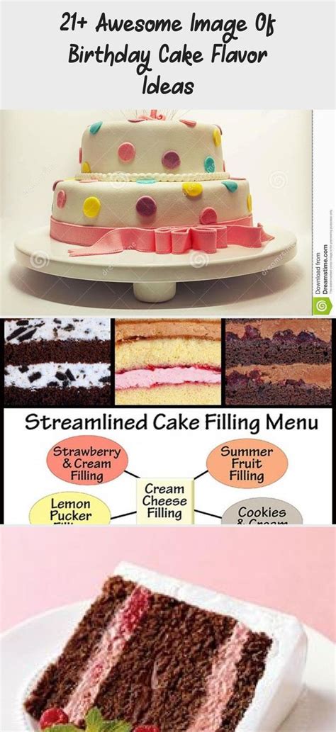 Awesome Image Of Birthday Cake Flavor Ideas Birthday Cake Flavor