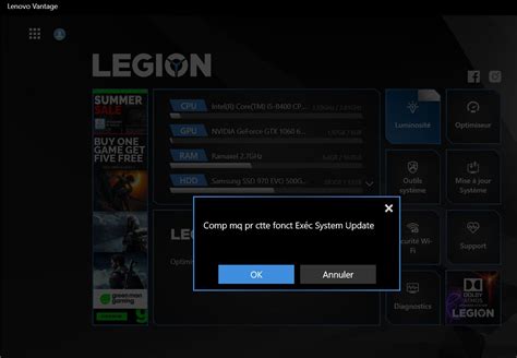 Legion C530 Cant Change Led Color Because Its Set To Off English