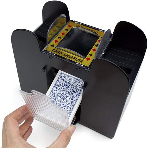 2 Decks Automatic Card Shuffler Automatic Playing Cards Shuffler Mixer