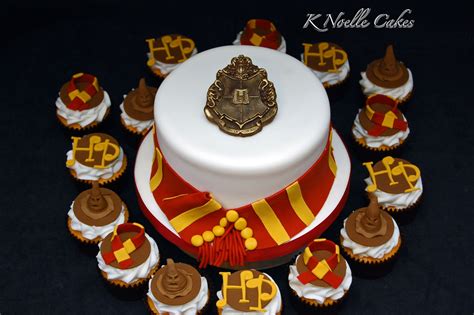 harry potter cake and cupcakes by k noelle cakes cupcake cakes cake fab cakes