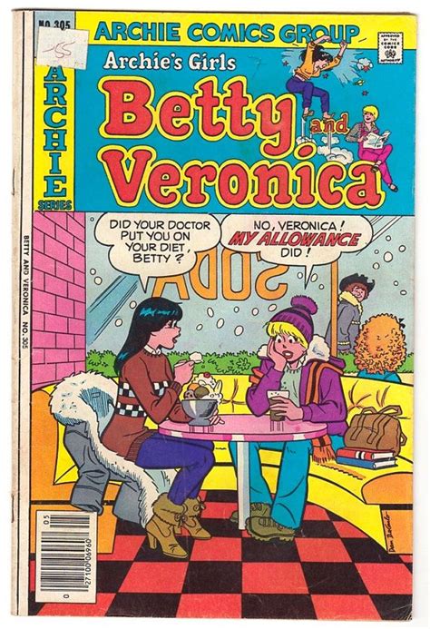 betty and veronica comic no archie s girls etsy cómics
