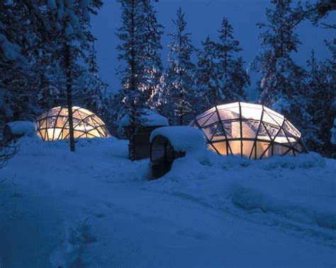 igloo under northern lights alaska shelly lighting