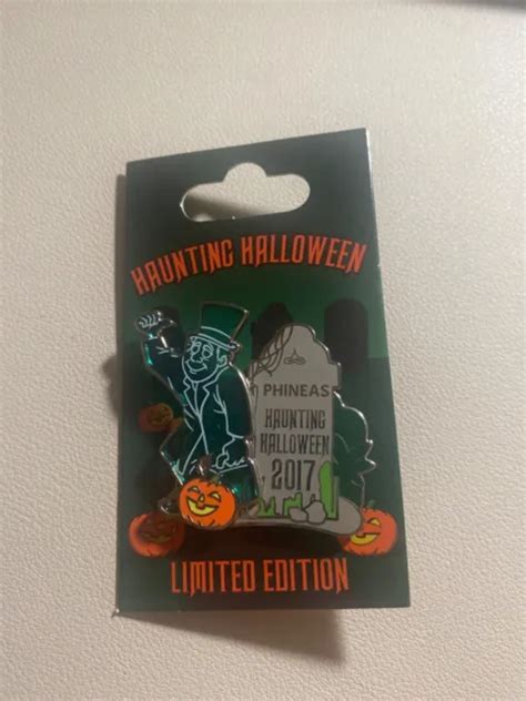Disney Haunting Halloween The Haunted Mansion Phineas Pin Le 3000 New