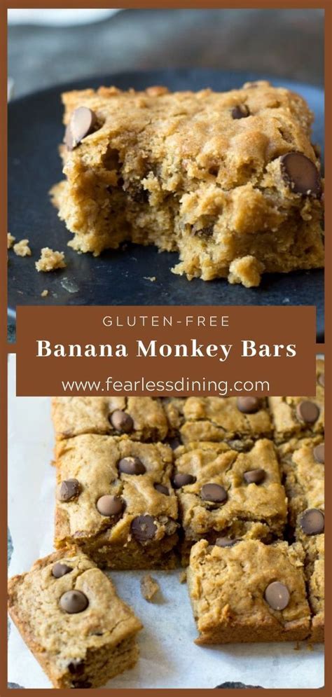 Stir in oats and chocolate chips. These moist gluten free banana bars are full of chocolate ...