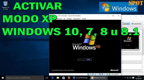Cómo Activar El Modo Xp En Windows 10 7 8 U 81 Youtube