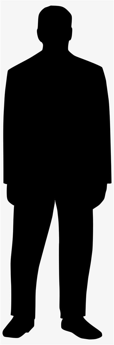 Outline Of A Man Black Outline Of Man Transparent Png 784x2400