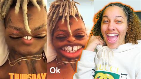 XXXTENTACION FUNNY MOMENTS 97 WILL LAUGH NEW REACTION YouTube