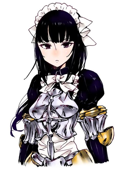 Safebooru 1girl Apron Armor Armored Dress Black Eyes Black Hair Katou