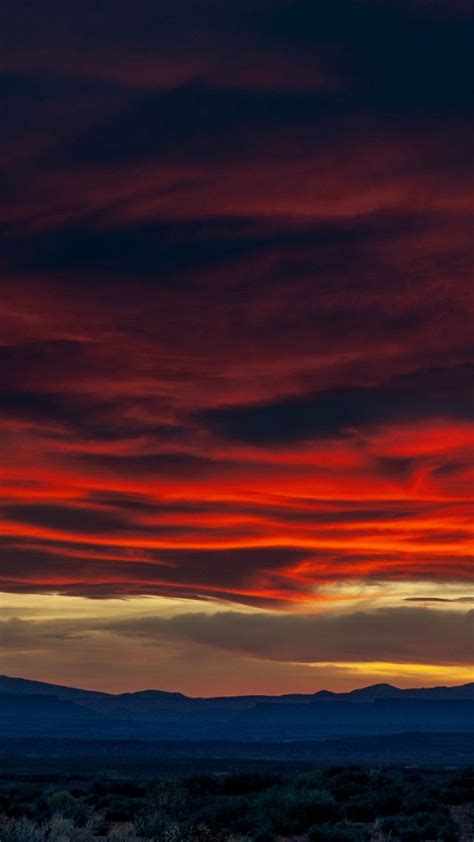 Wallpaper Sunset Sky Clouds 4k Nature 19569