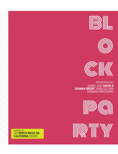 block party flyer template mycreativeshop