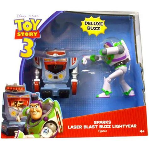 Toy Story Deluxe Sparks And Laser Blast Buzz Lightyear Action Figure 2