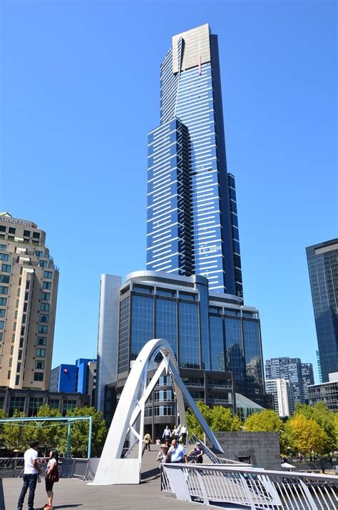 Melbourne Eureka Tower Photo By Shyaman Melbourne Architecture