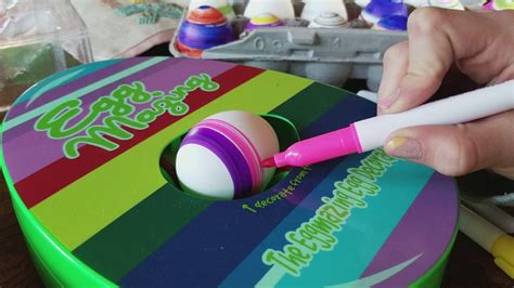 Eggmazing Egg Decorating Machine Review As Seen On Shark Tank Youtube