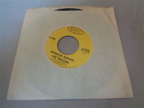 the hollies ‎ jennifer eccles epic 7 vinyl 45 1968 vg ebay