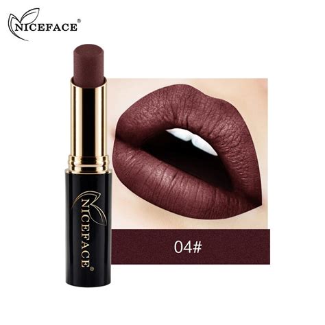 Buy Niceface Sexy Red Lipstick Dry Rose Lip Stick
