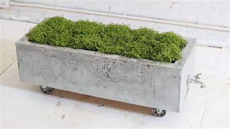 DIY Concrete Planter Episode 16 HomeMade Modern YouTube