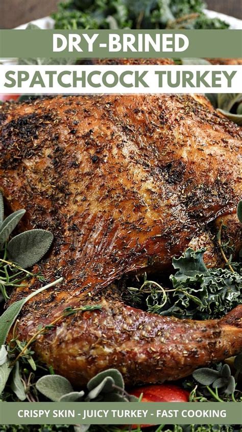 The Perfect Dry Brined Spatchcock Turkey Recipe