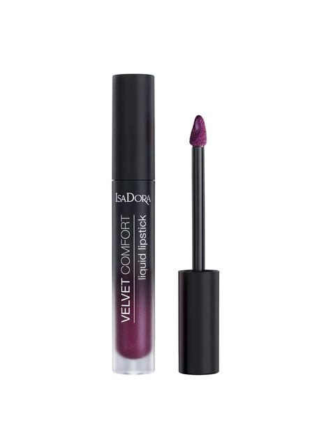 Buy Isadora Velvet Comfort Liquid Lipstick Purple Dare
