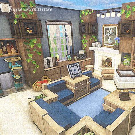 Minecraft Room Antique Living Room Cottagecore And Chill Cit