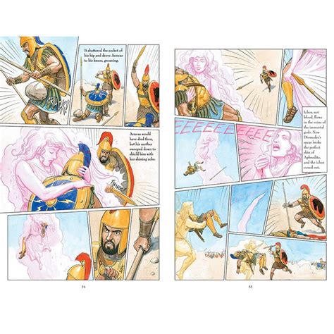 The Iliad A Graphic Novel Adaptation Atomic Books