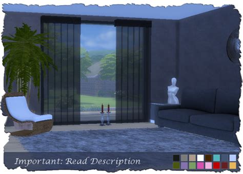 Sims 4 Ccs The Best Transparent Blinds By Devilicious Sims 4 Studio