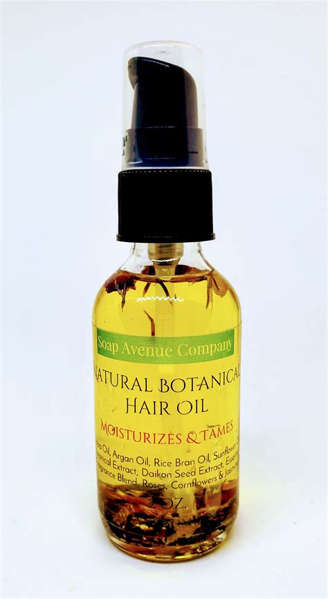 Use natural hair colors instead of artificial hair colors. Natural Botanical Hair Oil · Soap Avenue Company