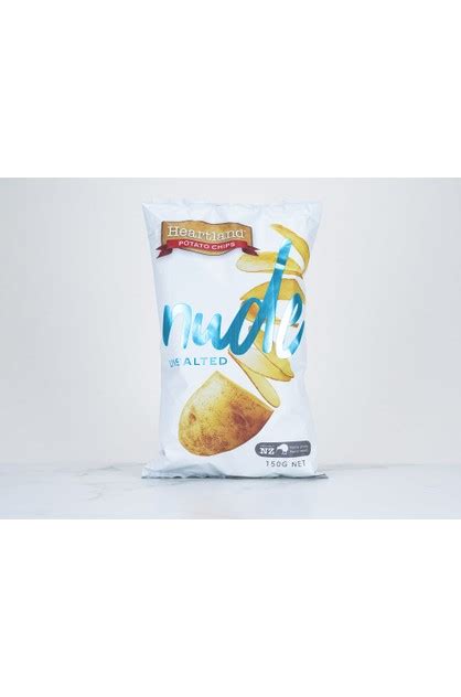 heartland potato chips nude unsalted 150g supie online themarket new zealand