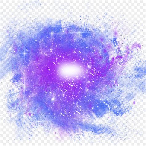 Cosmic Nebula White Transparent Cosmic Starry Sky Nebula Star Space