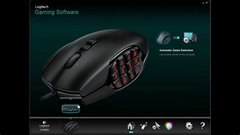 This overview covers how to set up mouse profiles in logitech gaming software. Logitech G600 MMO Gaming Mouse Software / Drivers - YouTube
