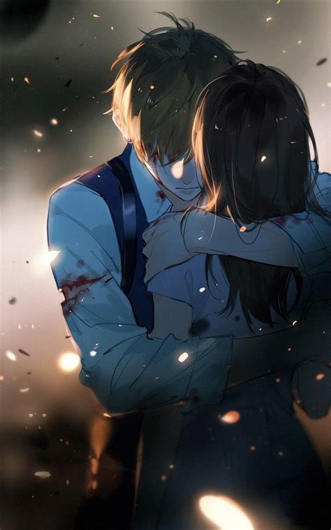 Moving Love Stories Anime Hug Romantic Anime Anime Cupples