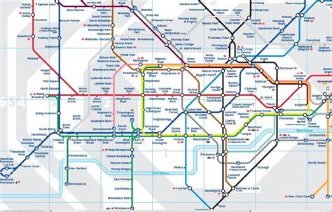 Kate Looked At The Tube Maps On The Wall And Grinned It Was Like A