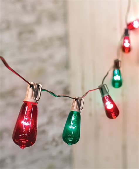 Col House Designs Wholesale Red And Green Edison String