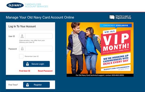 This will hence lead to you being able to activate old navy credit. eservice.oldnavy.com - Old Navy Credit Card Account Login Guide - Ladder Io