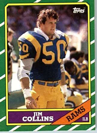 It's susceptible to poor centering and print defects, but still boasts a high auction price because of how rare it is in the marke Amazon.com: 1986 Topps Football Card #89 Jim Collins Mint: Collectibles & Fine Art